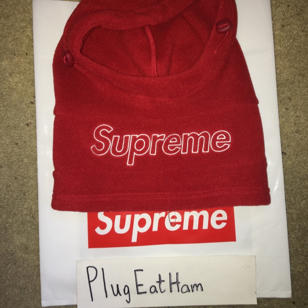 Supreme Polartec Red Balaclava